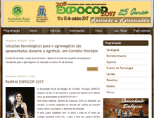 Tablet Screenshot of expocop.com.br